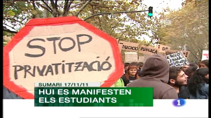 L'informatiu - Comunitat Valenciana - La Comunidad Valenciana en 2' - 17/11/11