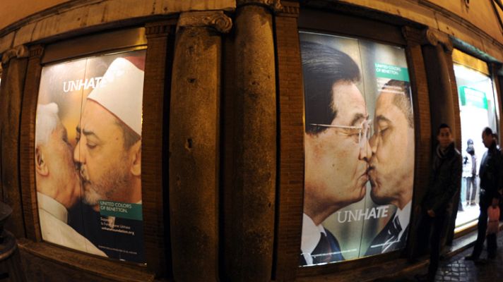 Telediario 1 - Polémica con Benetton