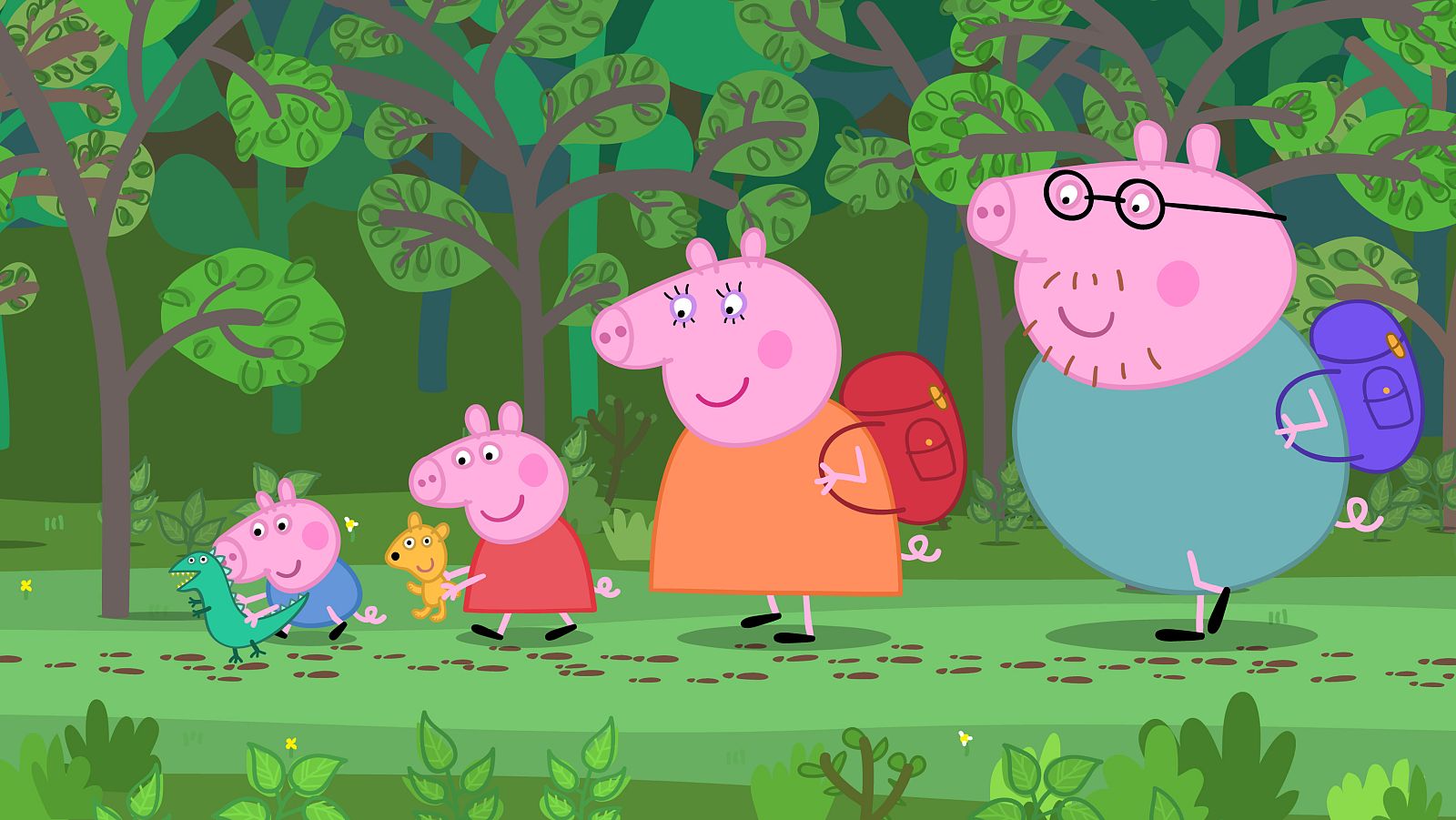 Peppa Pig - El sendero forestal - RTVE.es - Peppa Pig | Ver