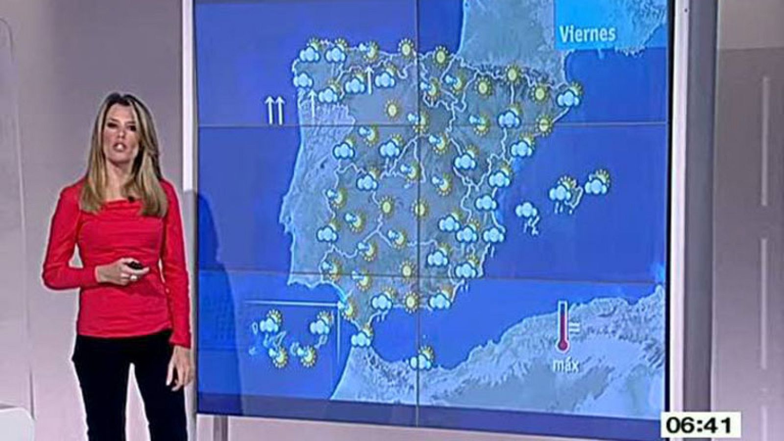 Cielos cubiertos con posibilidad de lluvias en el Mediterráneo