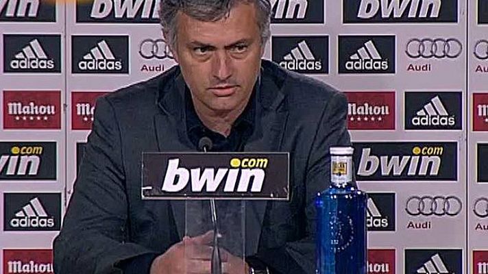  - Mourinho vetó a los 'no directores' en la rueda de prensa