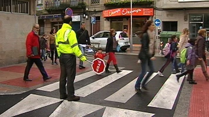 Telediario 1 - "Camino escolar."