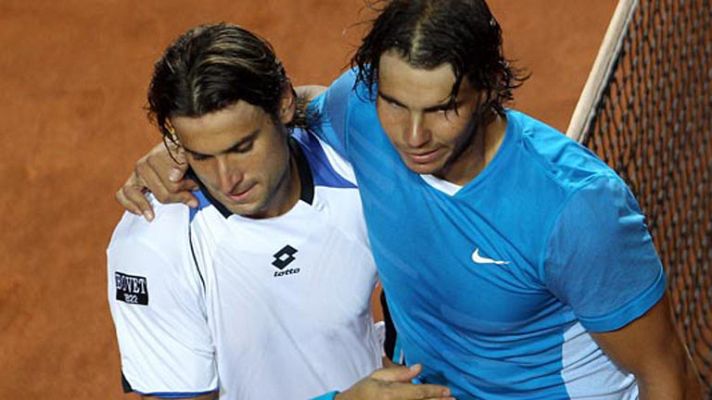 Telediario 1 - Nadal y Ferrer, entre los maestros