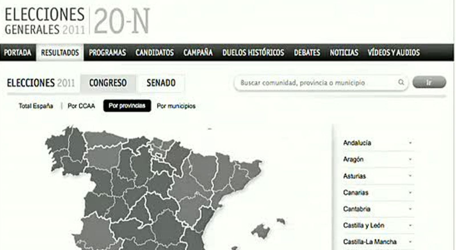 La jornada electoral en RTVE | Ver