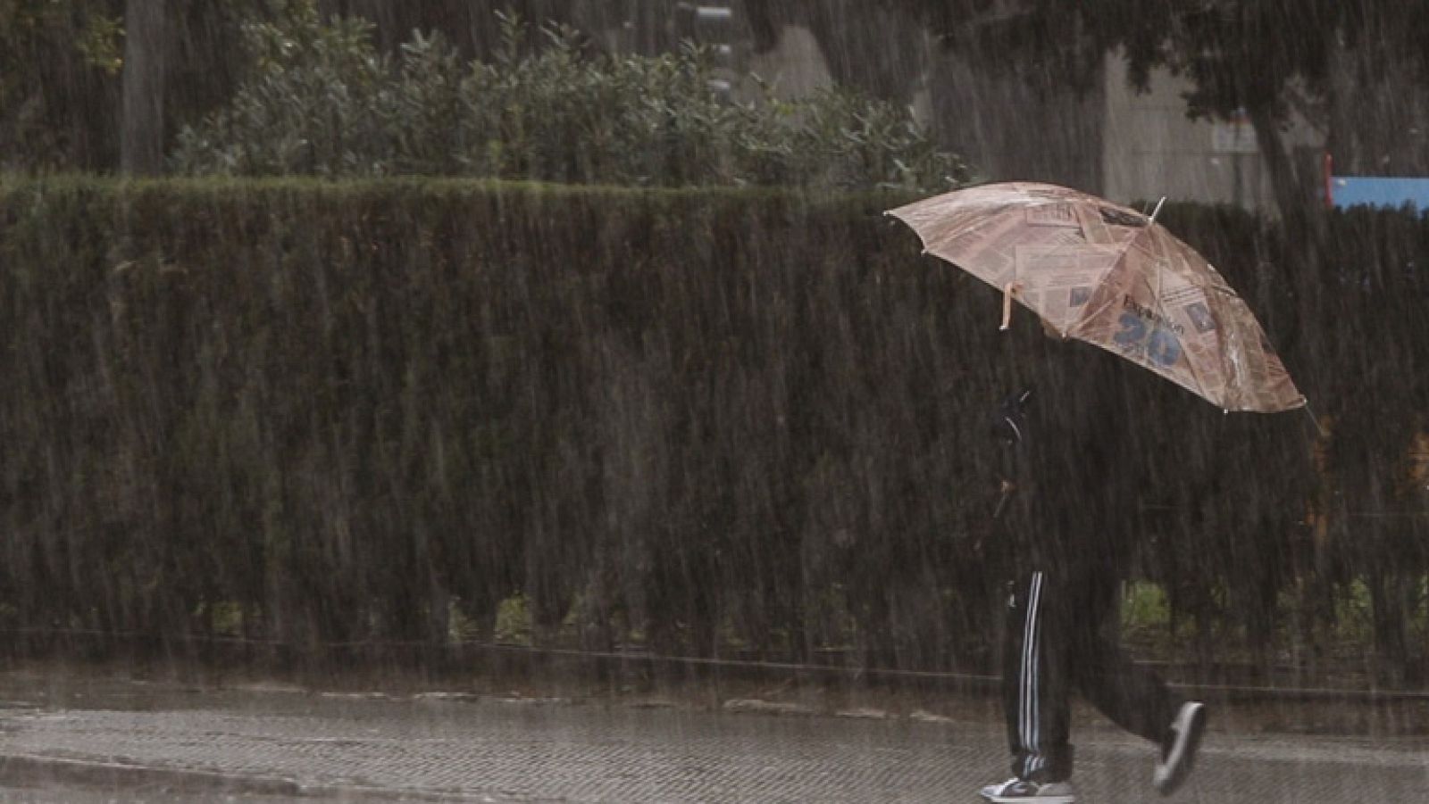 Precipitaciones persistentes en el extremo oriental de la península