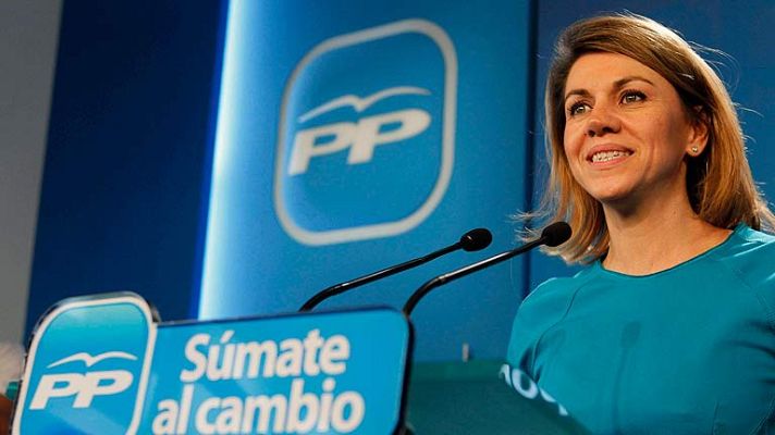  - Cospedal: "Es el mejor resultado de nuestra historia, una mayoría absoluta muy amplia"
