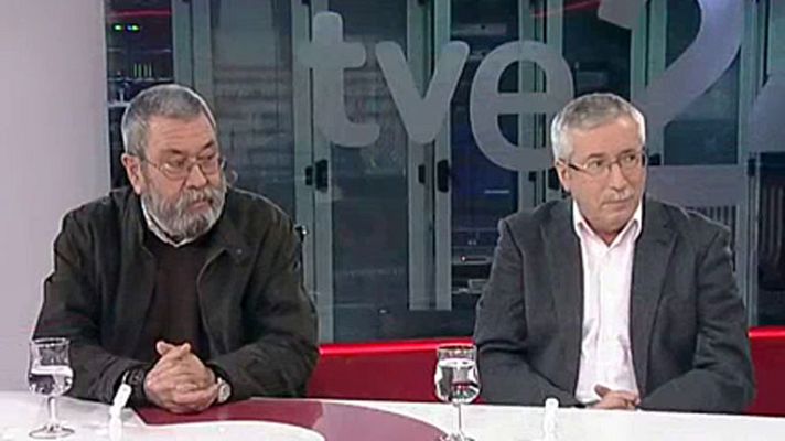 La tarde en 24h - Entrevista con Toxo y Méndez