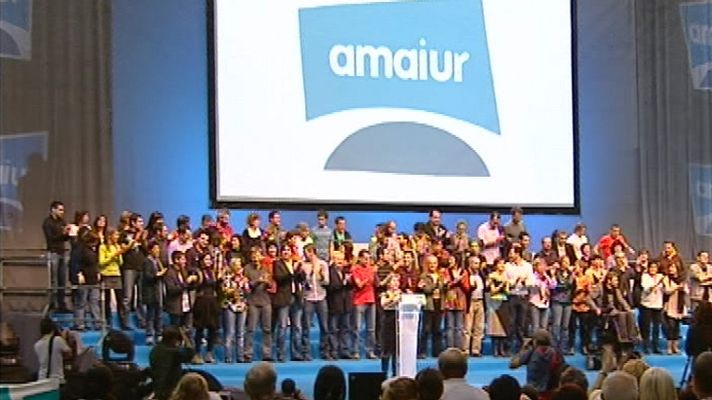 Telediario 1 - El progreso de Amaiur