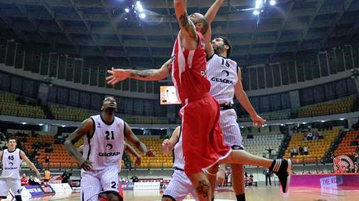 Telediario 1 - El Bizkaia cae ante Olympiacos