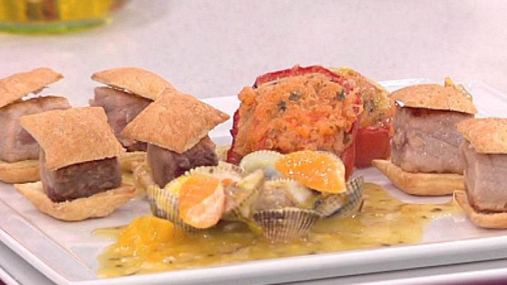 RTVE Cocina - Dados de atún en salsa de mandarin