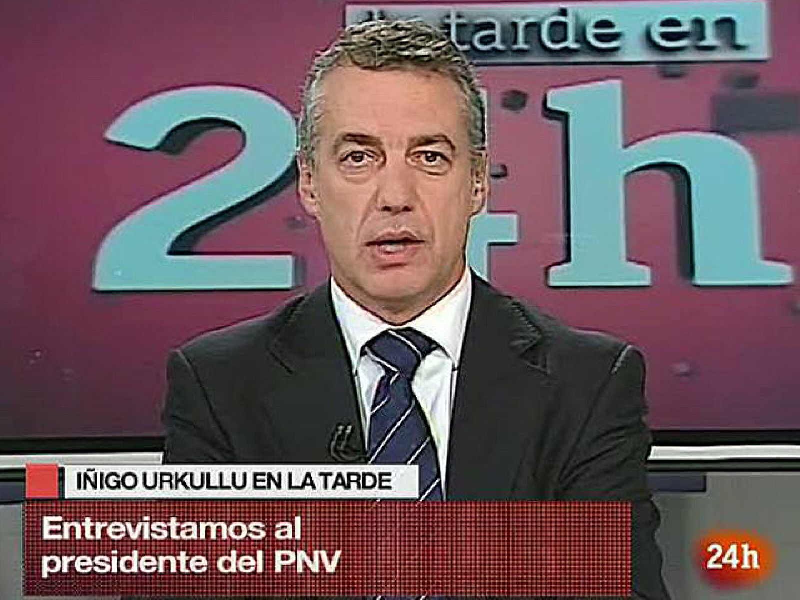 Urkullu no comparte la decisión de Rajoy de no hablar con Amaiur - La tarde en 24h | Ver