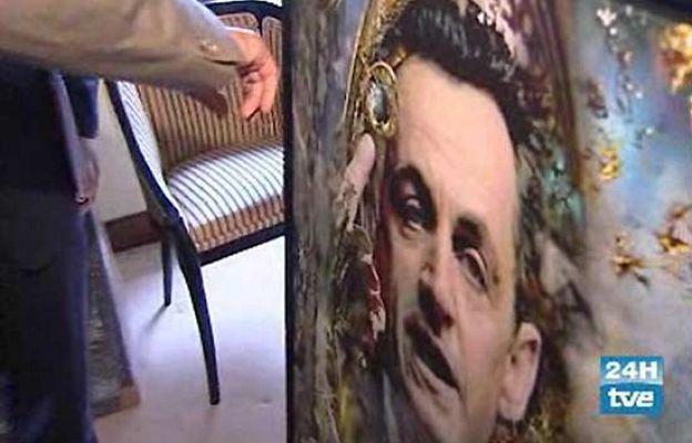  - 'Papá Sarkozy', pintor