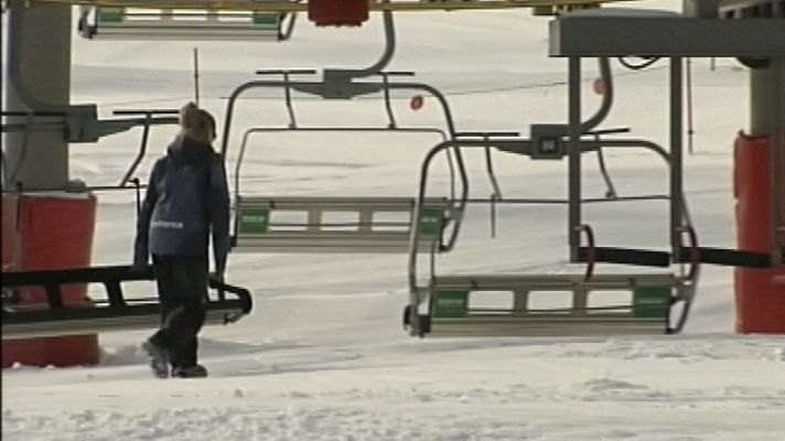 Telediario 1 - Inicio de la temporada de esquí