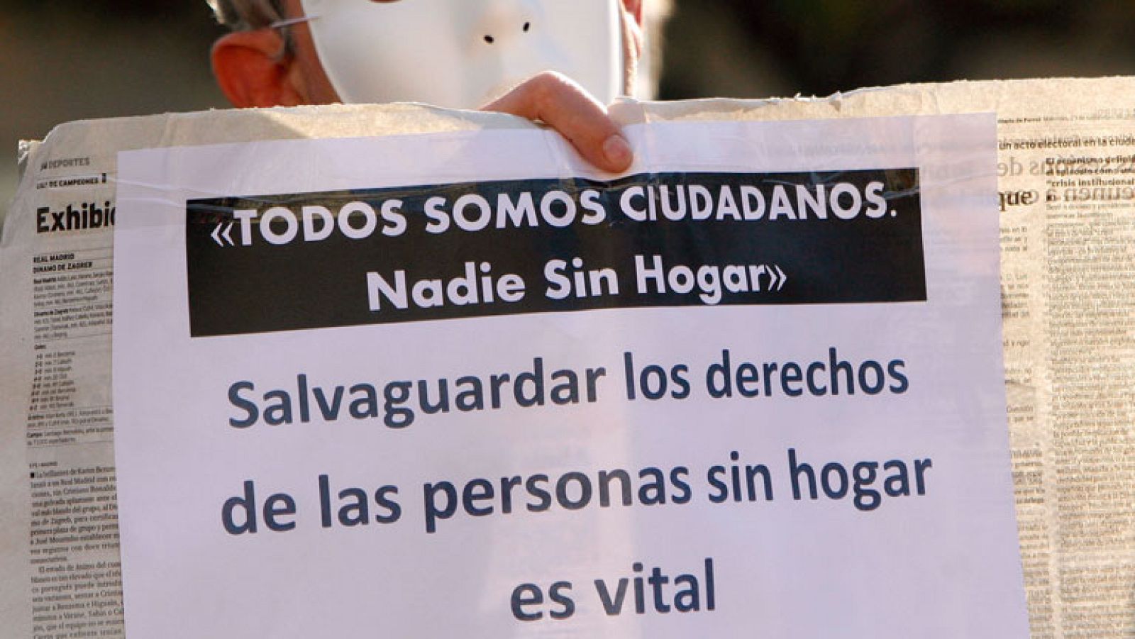 Las entidades sociales denuncian que no hay sitio para los sin techo