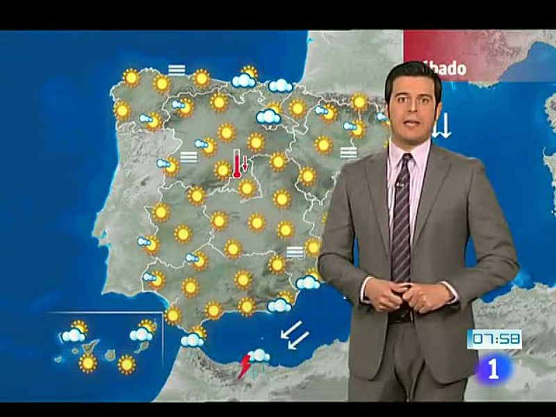 Precipitaciones fuertes en Melilla y viento fuerte en el sureste - El tiempo | Ver