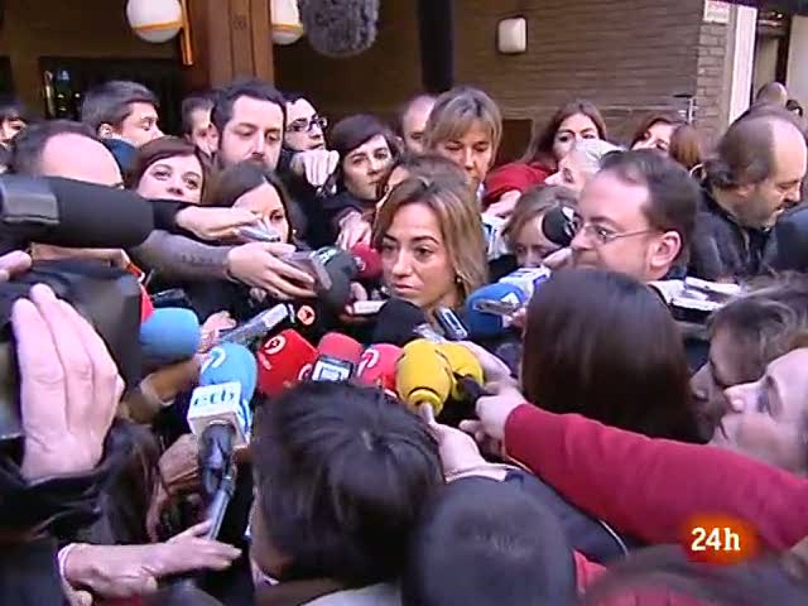 Chacón espera un congreso "muy democrático" y López se descarta como candidato | Ver