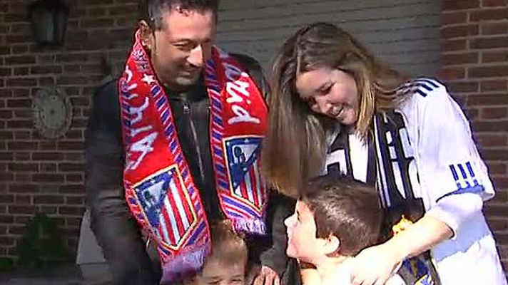 Telediario 1 - El derbi se vive en familia