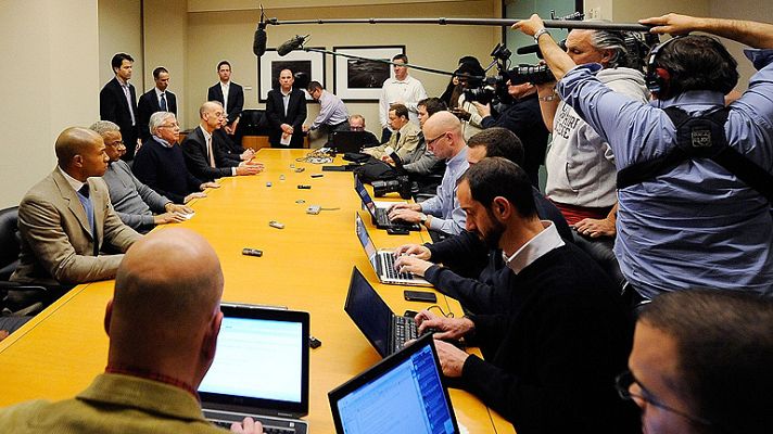 Telediario 1 - NBA y jugadores pactan un acuerdo