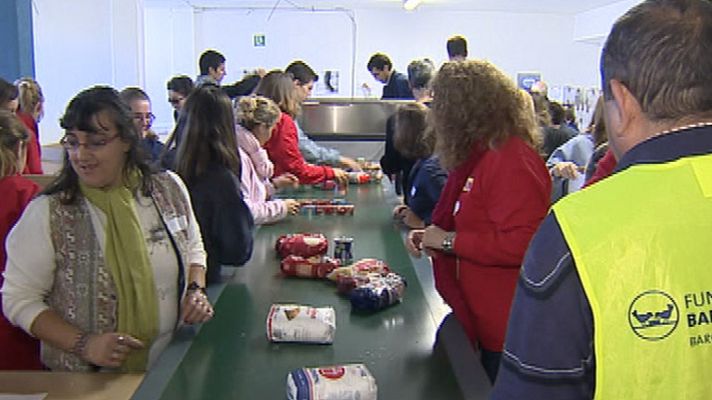 Telediario 1 - Bancos de alimentos