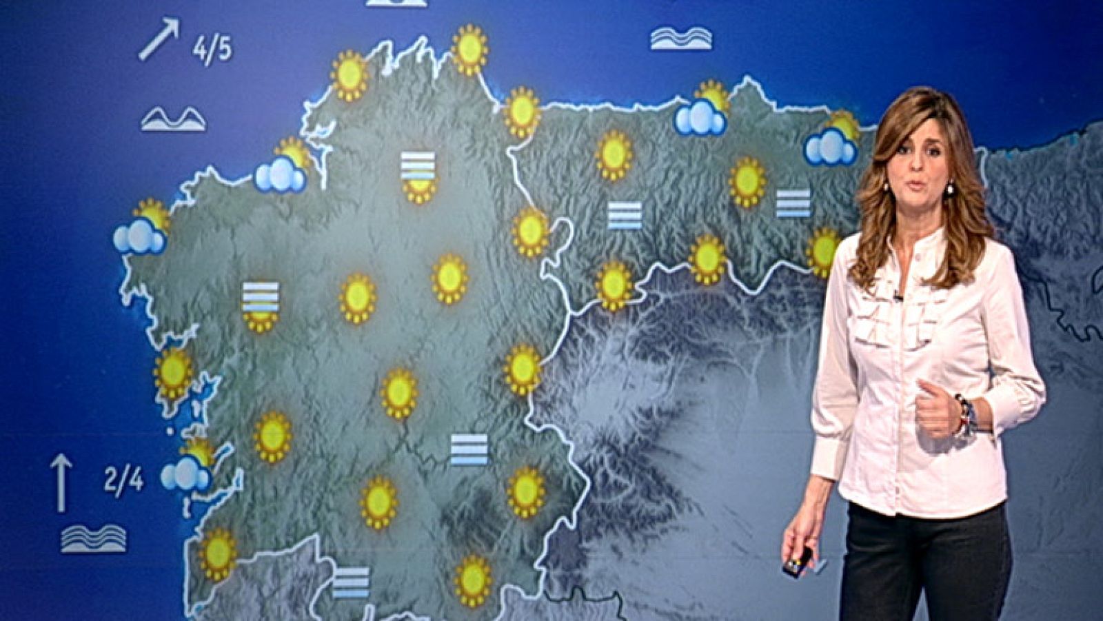 Precipitaciones en Baleares, Valencia y Alicante y poco nuboso en el resto