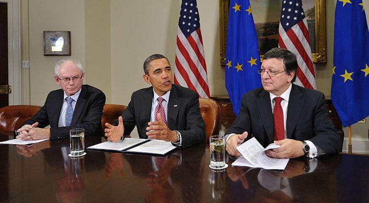 Informativo 24h - El presidente de EEUU, Barack Obama, se ha comprometido a cumplir la parte de EE.UU. para resolver la crisis de la deuda en la eurozona