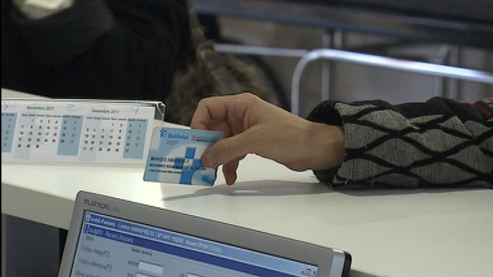 Telediario 1 - Pólemica en la sanidad catalana