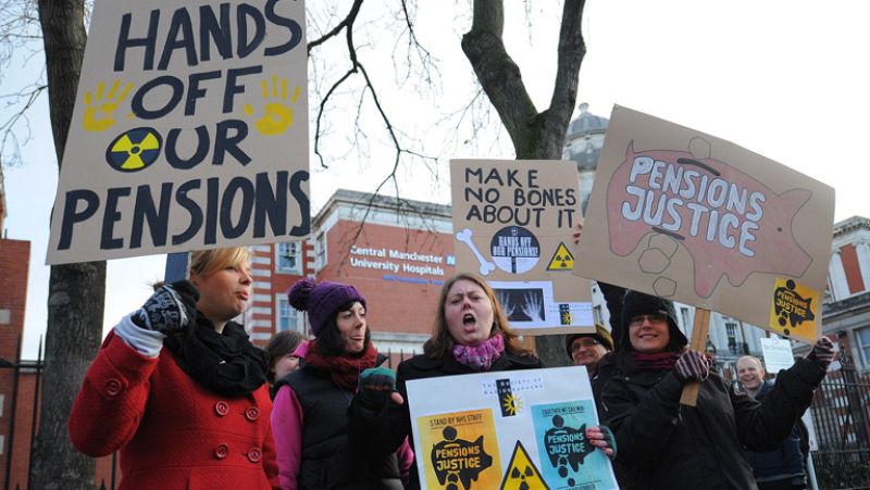 Huelga de los funcionarios en Reino Unido