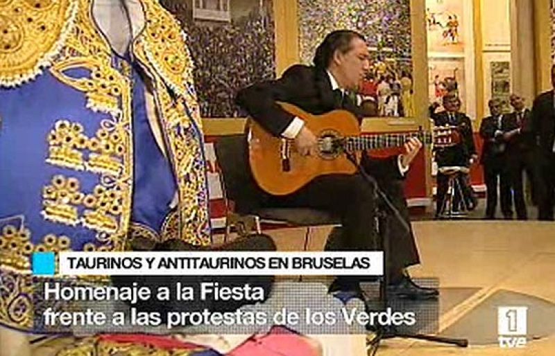 Taurinos y antitaurinos, en Bruselas
