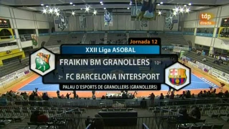 Balonmano - Liga ASOBAL: Fraikin BM Granollers - FC Barcelona Intersport - 30/11/11 - Ver ahora