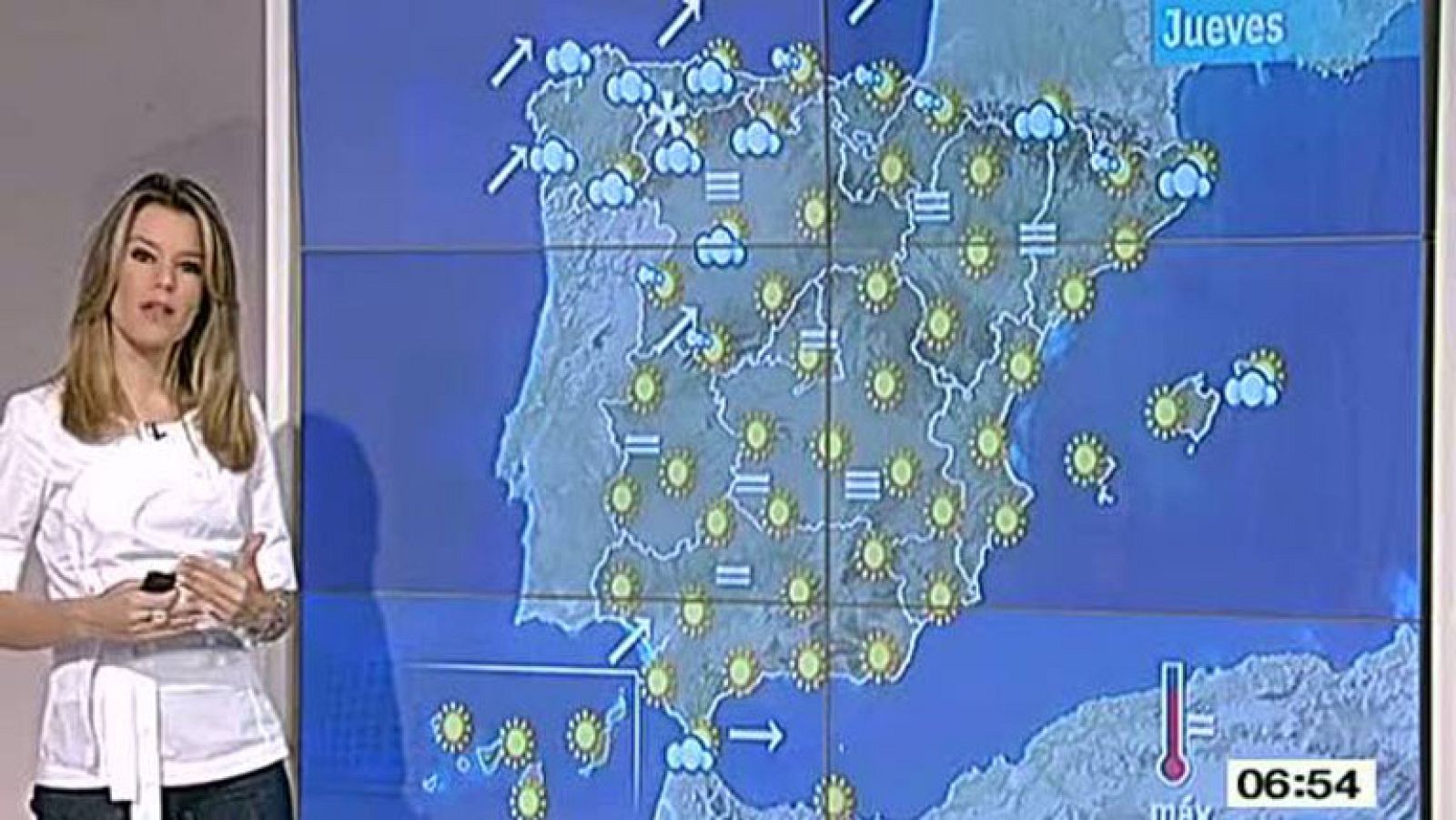 Día soleado pero de bajas temperaturas