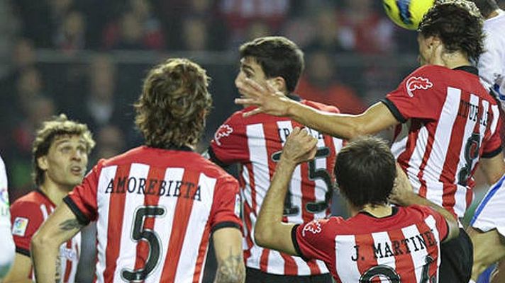 Telediario 1 - El Athletic y el Schalke, a escena