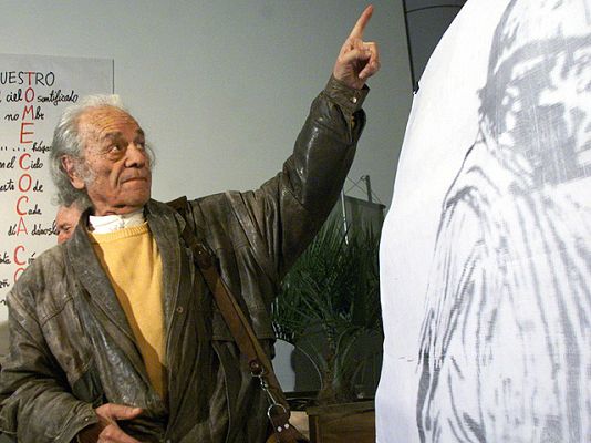 Telediario 1 - TD - Nicanor Parra, Premio Cervantes 2011