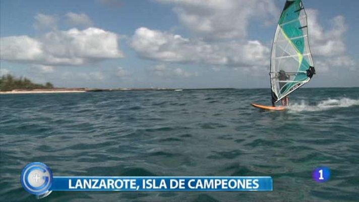 +Gente - Hacemos windsurf en Lanzarote