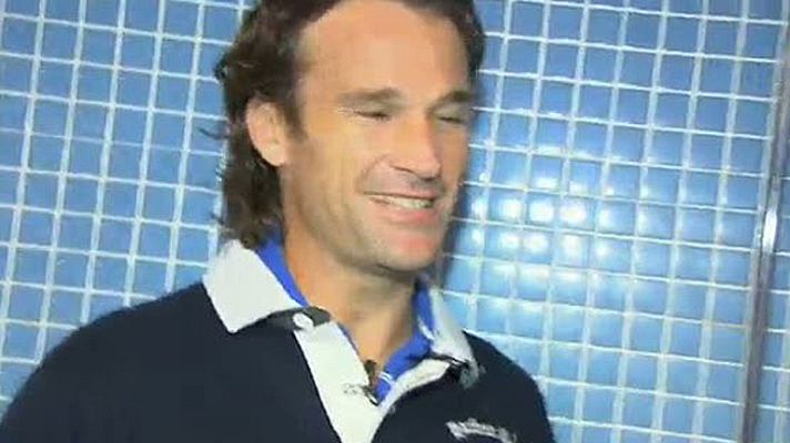  - Moyá se prepara para un partido