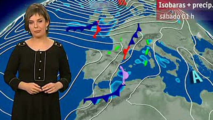 El tiempo - Precipitaciones fuertes en el litoral del sudeste peninsular