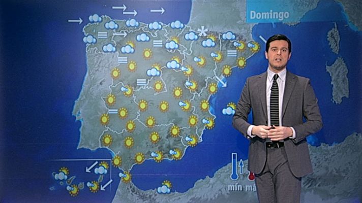 El tiempo - Lluvias débiles en Galicia
