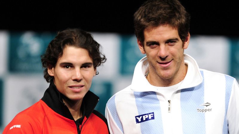 Rafa Nadal se mide este domingo a Del Potro en el cuarto partido de la final de la Davis y en el que la 'Armada' puede conquistar su quinta Ensaladera.  Tras la derrota de Feliciano López y Fernando Verdasco  ante David Nalbandián y Eduardo Schwank p