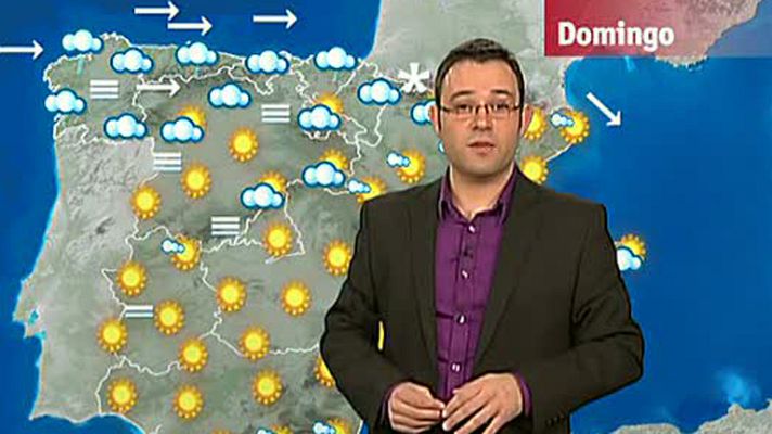 El tiempo - Lluvias débiles en Galicia