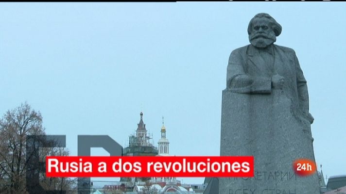 En portada - Rusia, a dos revoluciones