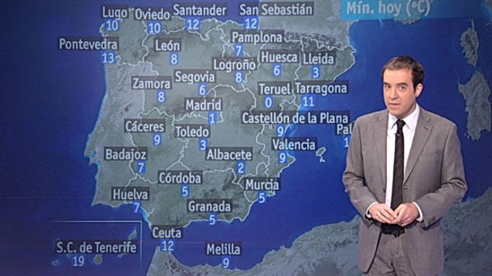 El tiempo - Lluvias y nubes en el norte