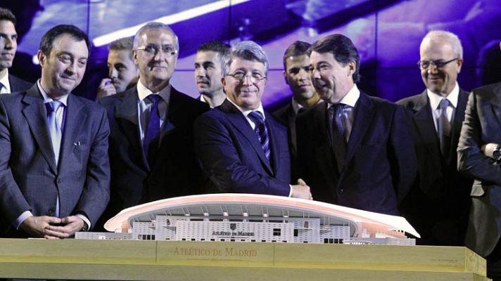 Telediario 1 - La Peineta, cada vez más cerca