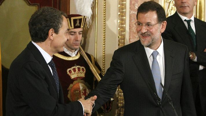  - Rajoy da por concluido el traspaso: "A partir de mañana tendré la documentación para actuar con celeridad"