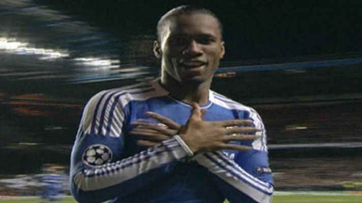 Champions League - Drogba adelanta al Chelsea (1-0)