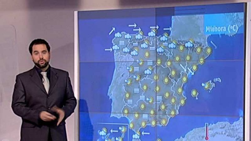 Temperaturas sin cambios importantes y lluvias débiles en el extremo norte - El tiempo | Ver