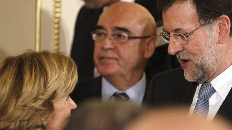 Rajoy se entrevista en Marsella con Geithner, Merkel y Sarkozy | Ver