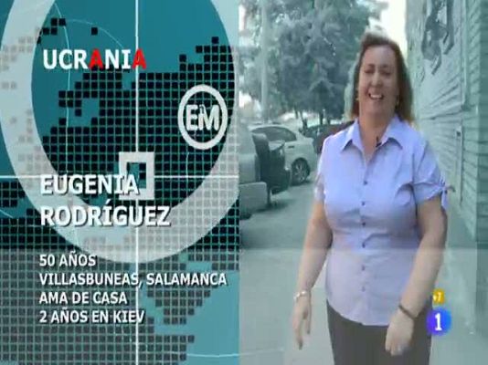 Españoles en el mundo - Ucrania - Eugenia