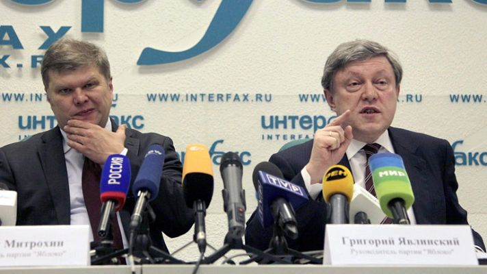 Telediario 1 - 600 detenidos en Rusia