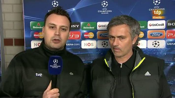 Champions League - Mourinho: "Llegamos bien al 'clásico'"