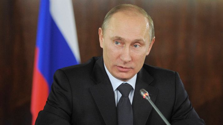 Telediario 1 - Putin acusa a EE.UU. de estar detrás de las manifestaciones de la oposición