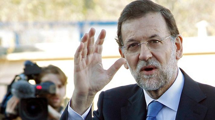 Telediario 1 - Rajoy, con los líderes europeos